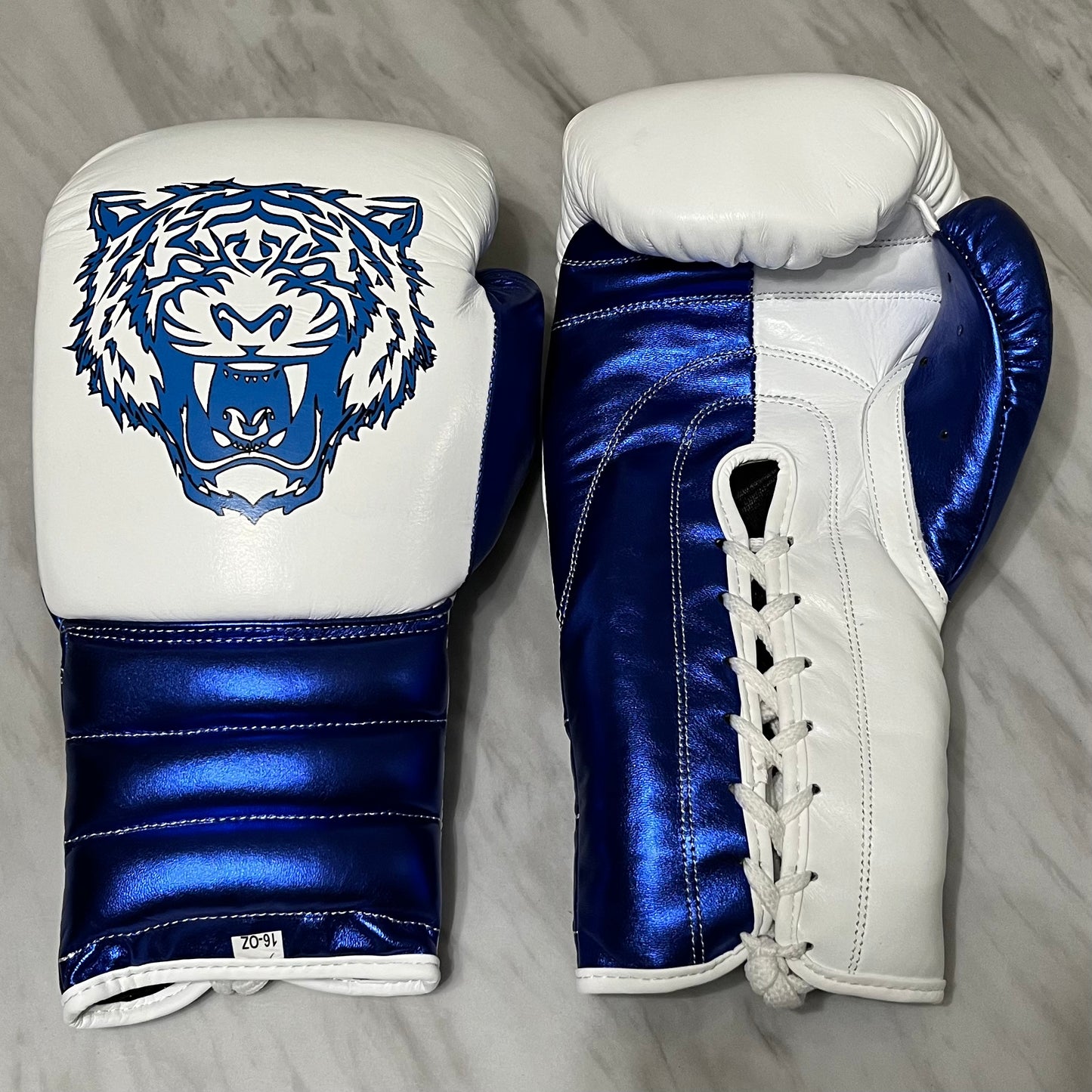 Pantera Boxing Glove White/Blue Mettalic